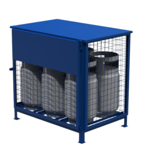 6-Cylinder Mesh Cage
